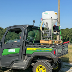 The gas-powered chemical blower used prior to the ultrasonic destroyer