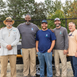 Adam McRoy, Leon Kornegay, Dustin Jenkins, Brandon Jones, and Brandon Vernelson