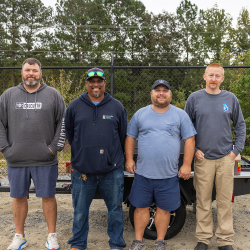 Jay Pigford, Larry Chambliss, Charlie May, and Josh Owens