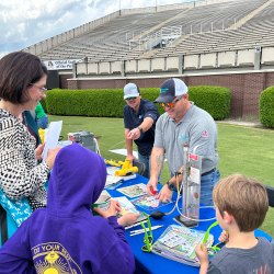 Joey Breeden and Tanner Everett at Roar, Soar, Explore Night