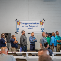 John's retirement