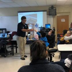 Chad Flannagan at C.M. Eppes