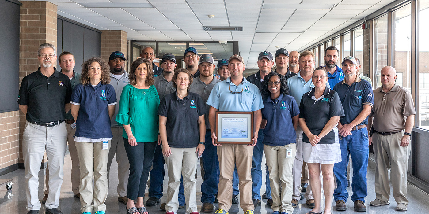 Water Plant Receives Prestigious Award