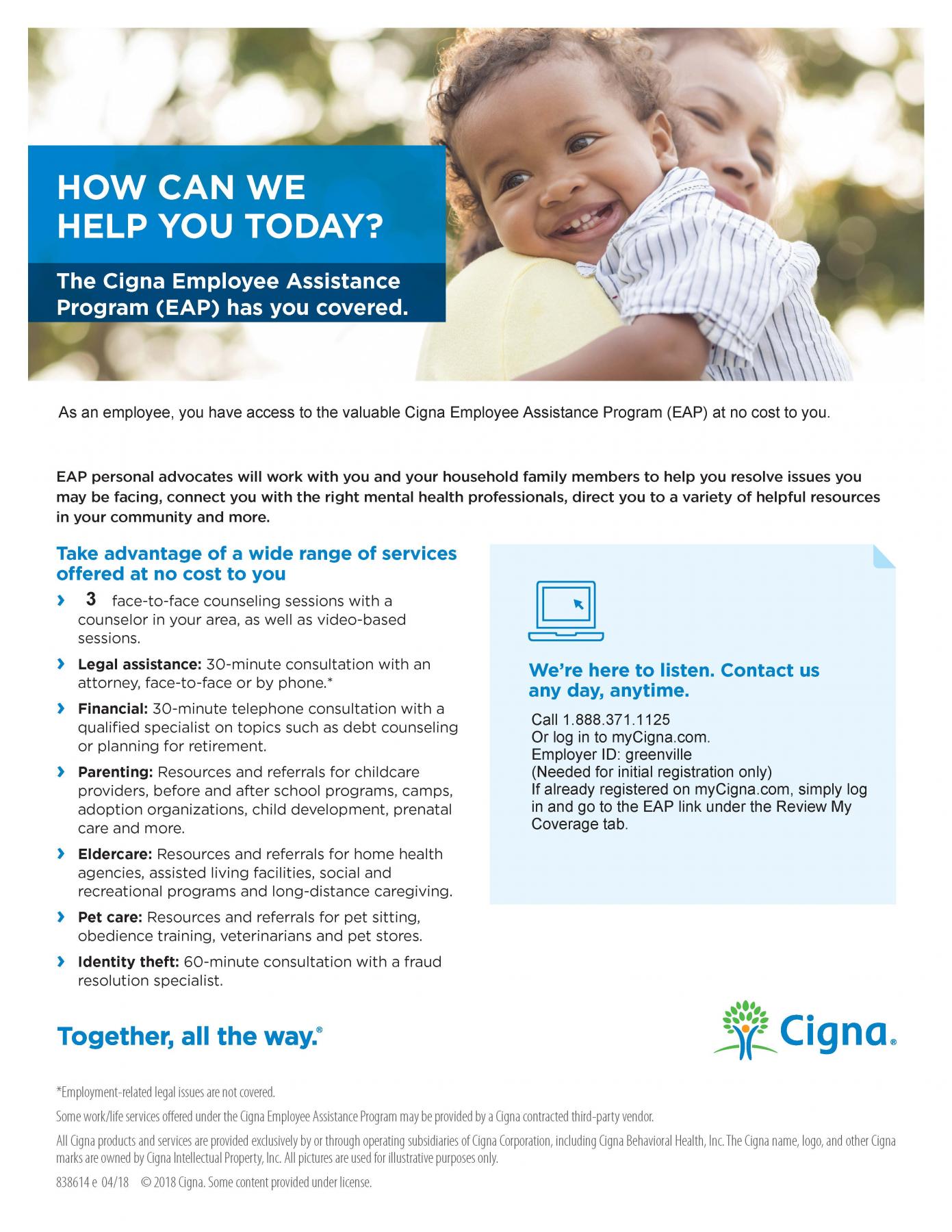Cigna Employee Assistance Program Greenville Utilities Commission