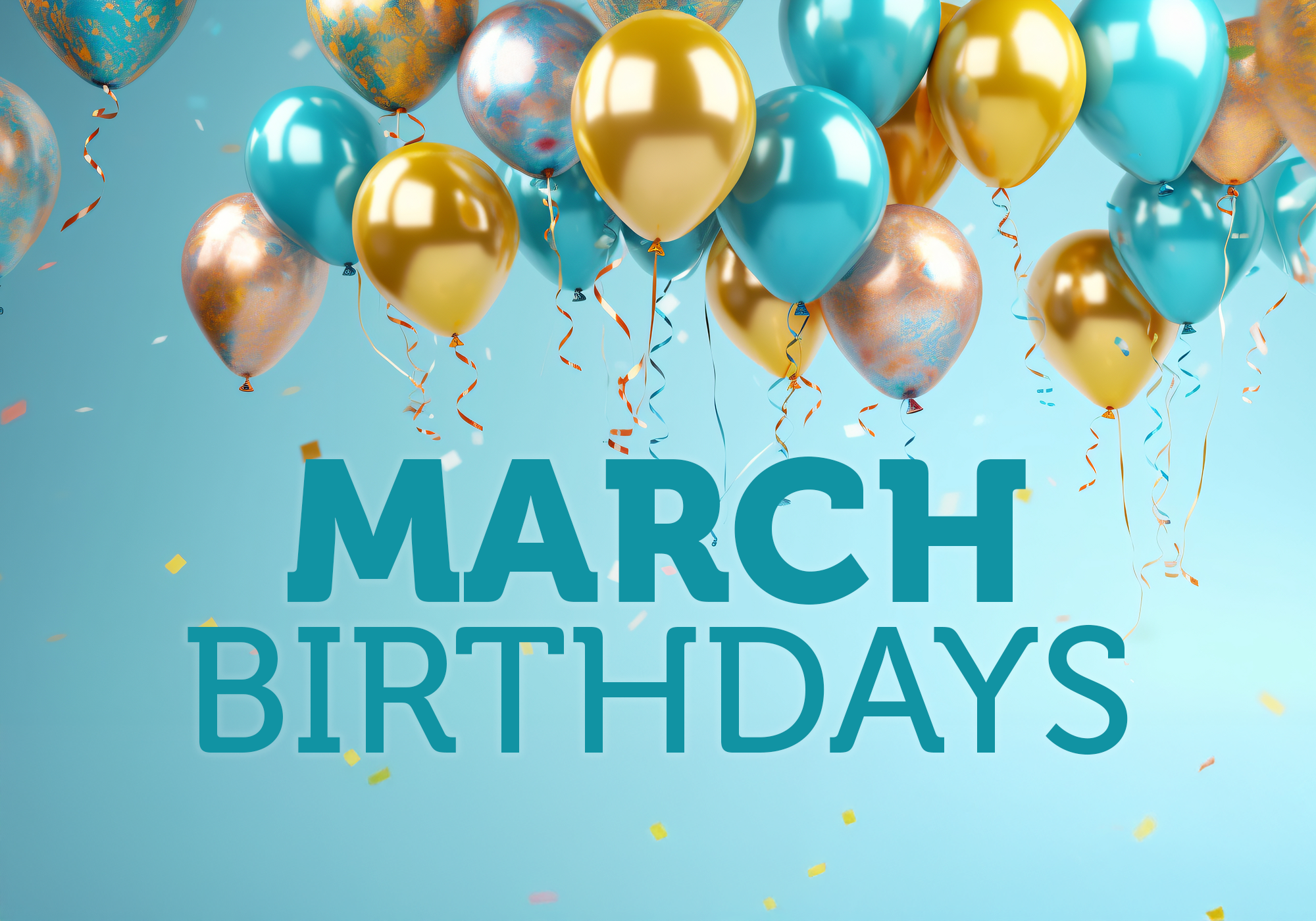 March Birthdays