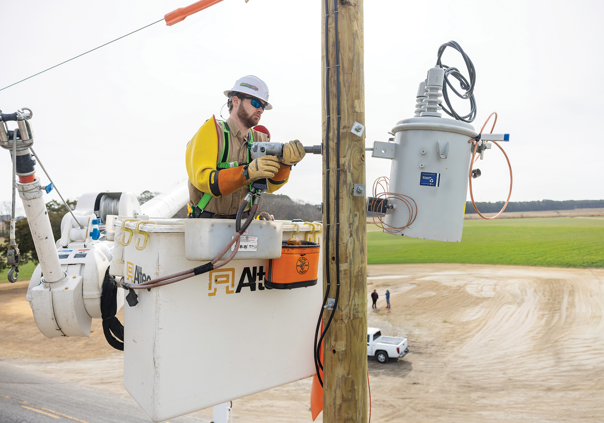 Lineworker Second Class Hunter Forrest