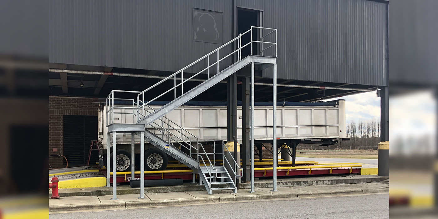 Dewatering Facility Stairs