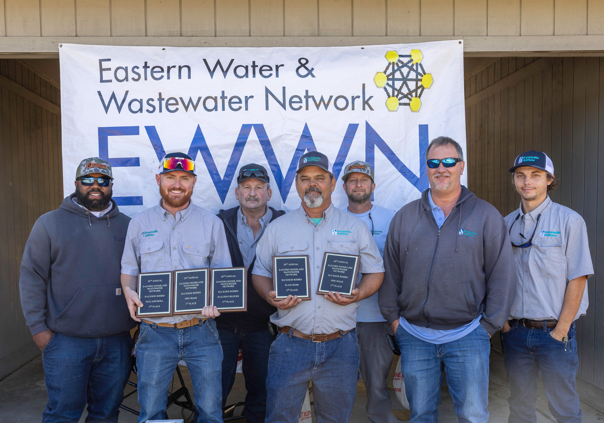 Keith Clark, Chaz Hathaway, Bennie Pittman, Mike Silverthorne, Jason Owens, David McKeel, and Matthew Worthington