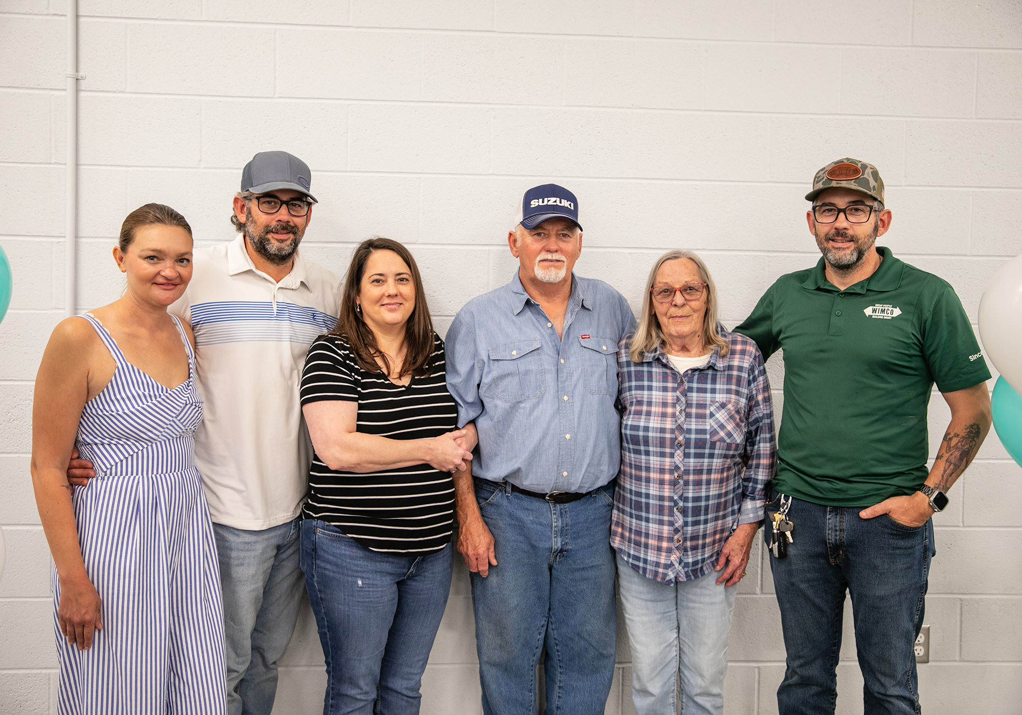 Danny Lane with his family
