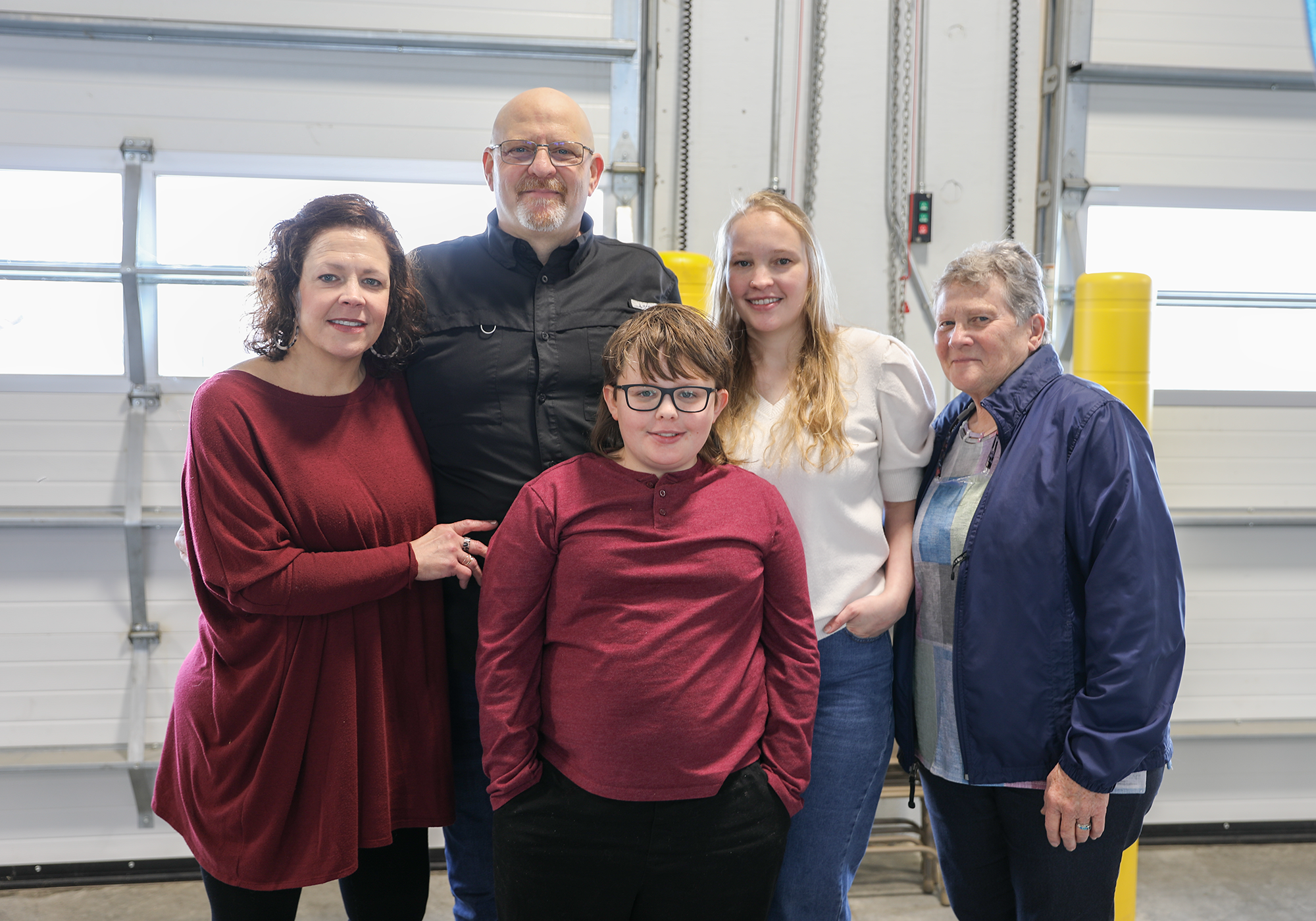 George Darden and family