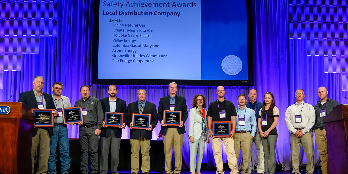 Gas Earns Safety Achievement Award