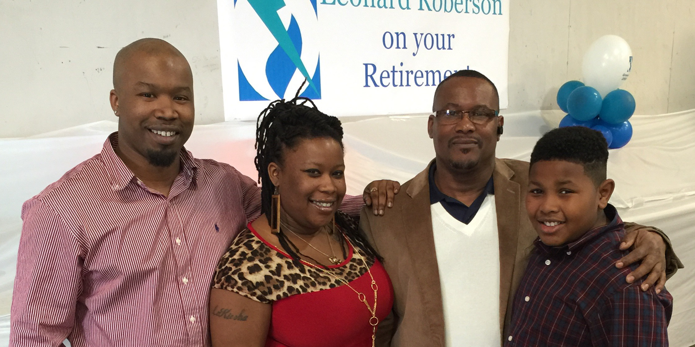 Leonard Roberson Retires